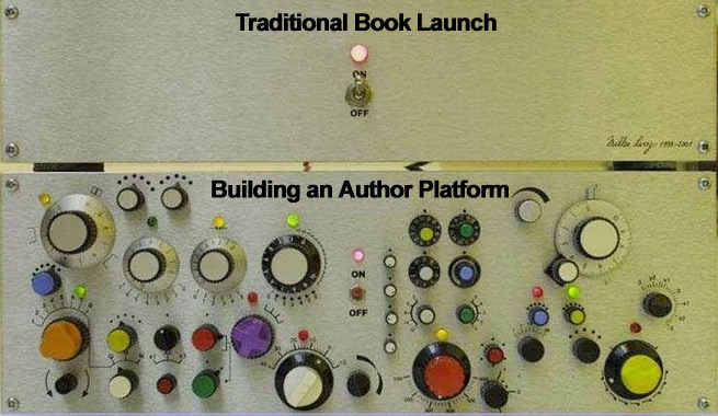 The difference between a traditional book launch and building an author platform