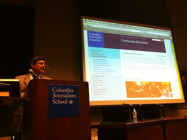 Social Media Weekend at Columbia School of Journalism