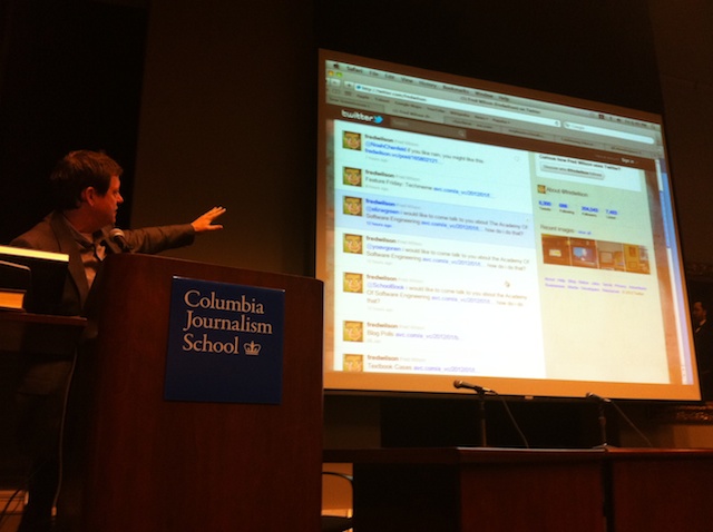 Social Media Weekend at Columbia School of Journalism