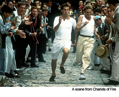 A scene from Chariots of Fire