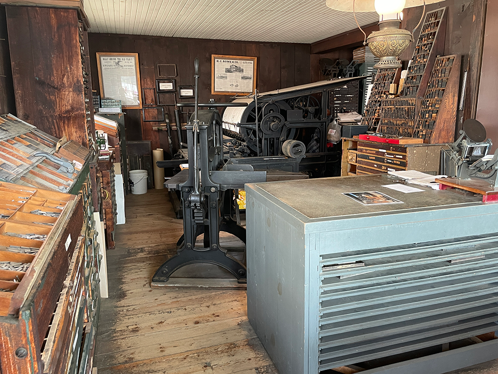 Vintage print shop